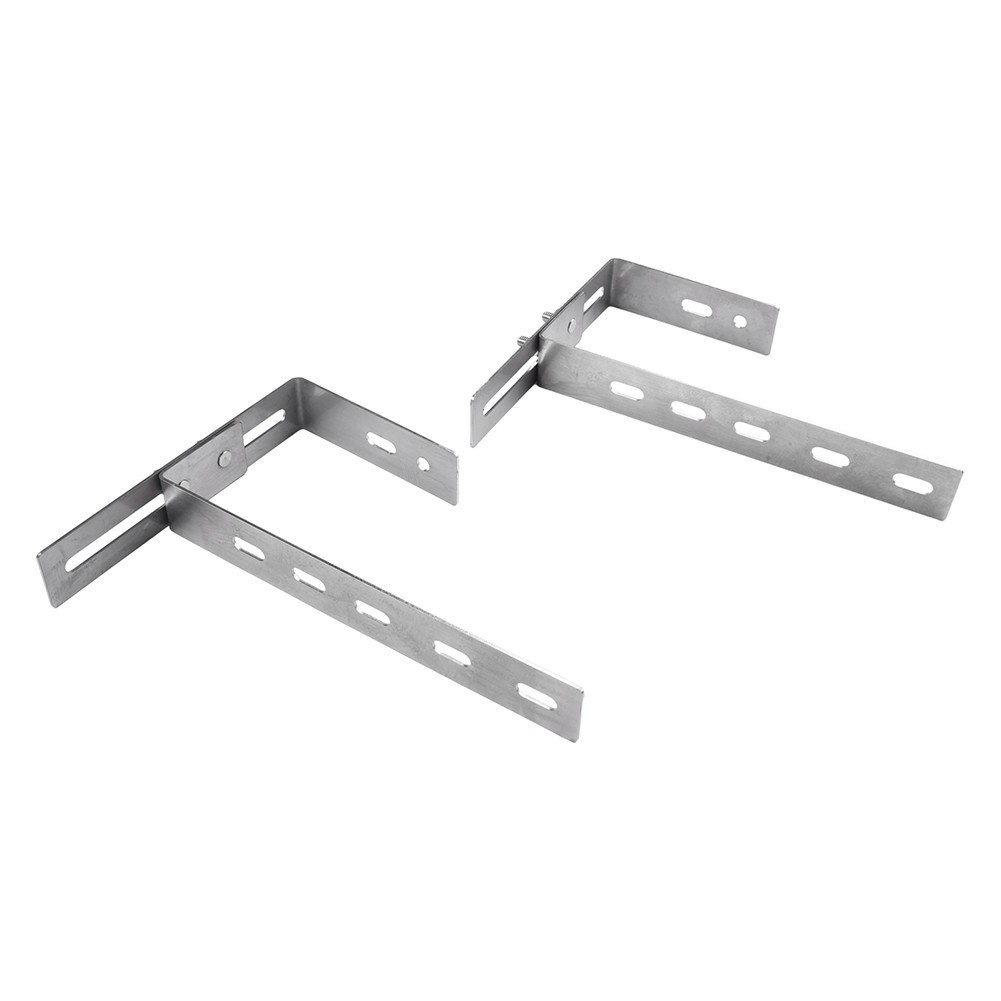 For Balcony Adjustable Solar Panel Holder Hooks Stainless Steel Mounting Kit