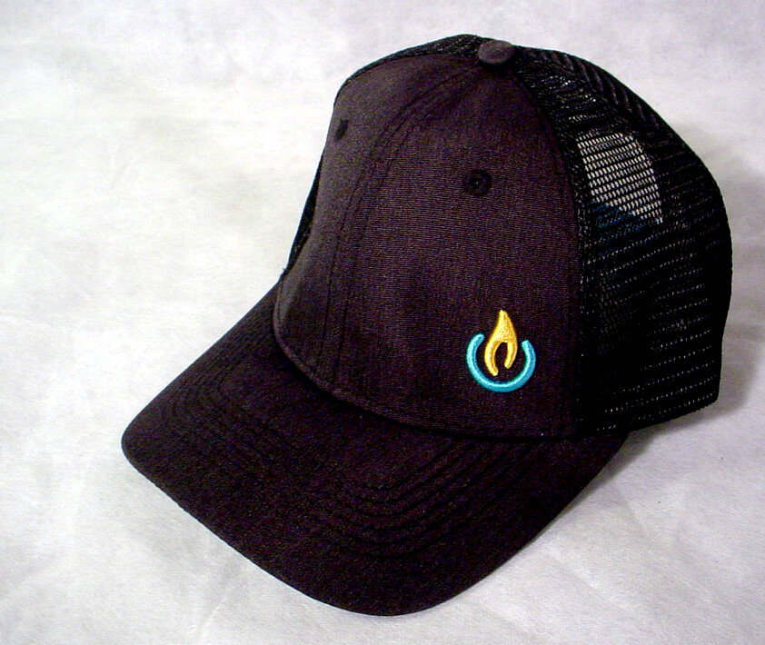 NEW w/ Tags BIOLITE Campstove HAT Baseball CAP Logo FLAME LIGHT Solar BLACK