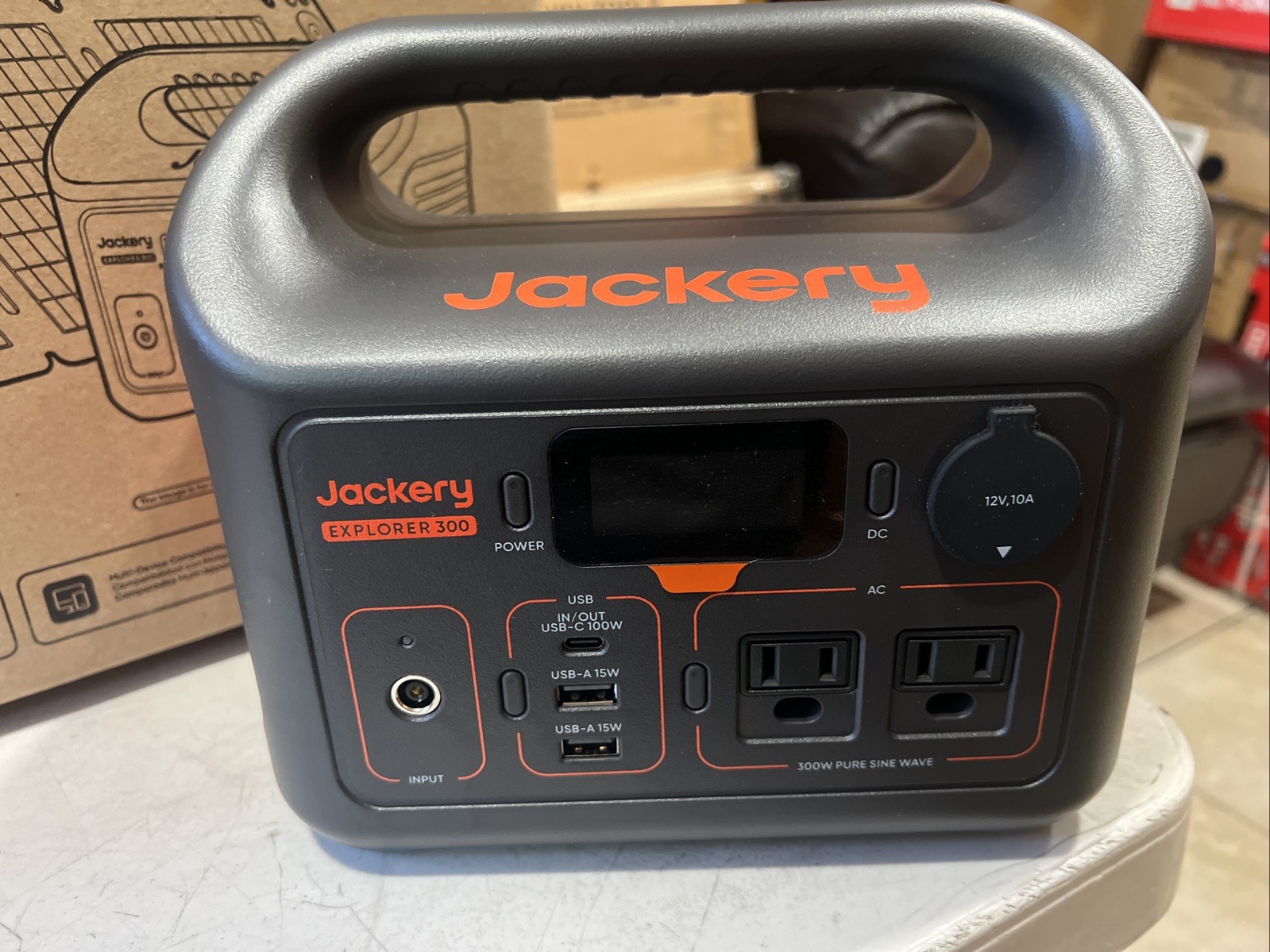 Jackery Explorer 300 v2 Portable Power Station with 40W Air Solar Panel