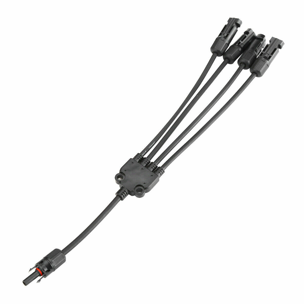 Y Branch Connector Cable Extension 1 to 2/4 Parallel Adapter Cable Wire Plug Kit