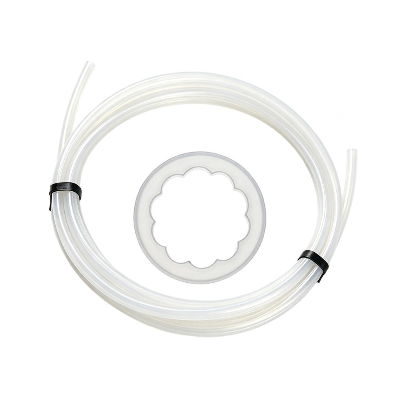 3D Printer PTFE Feed Tube with Star Bore Guide for 1.75mm Print Material, 2m