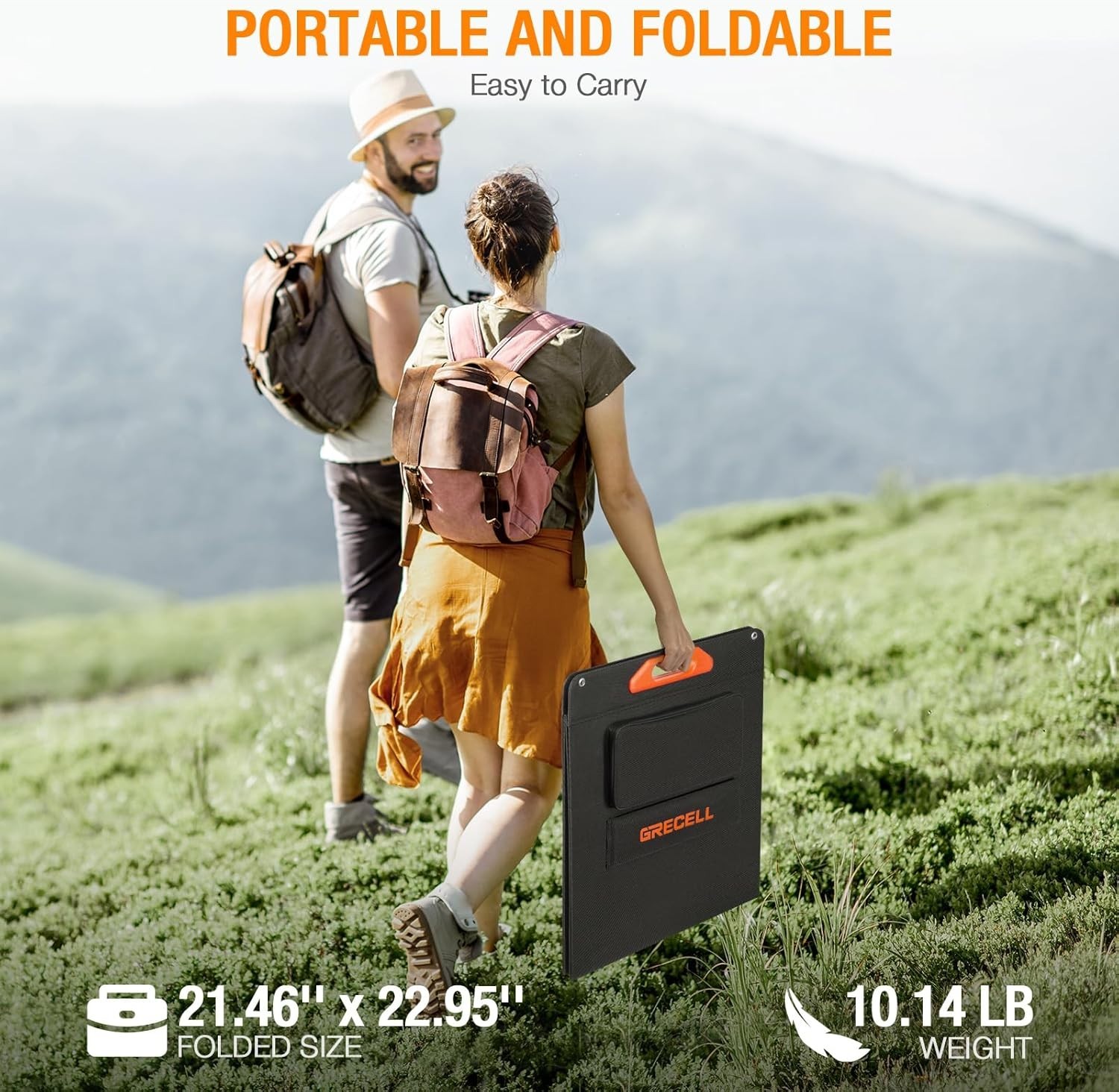 200W Portable Monocrystalline Solar Panel – Lightweight & Flexible Solar Charger