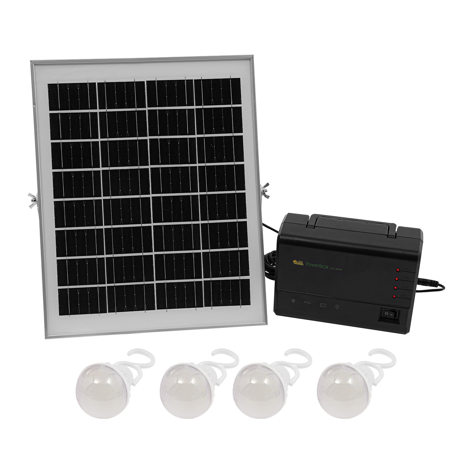Portable Power Station -Portable Solar Generator with Panels Backup Supply US