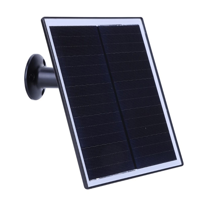 6W Solar Power Source 5V Type C for Wireless Camera IP65 Waterproof Solar Panel