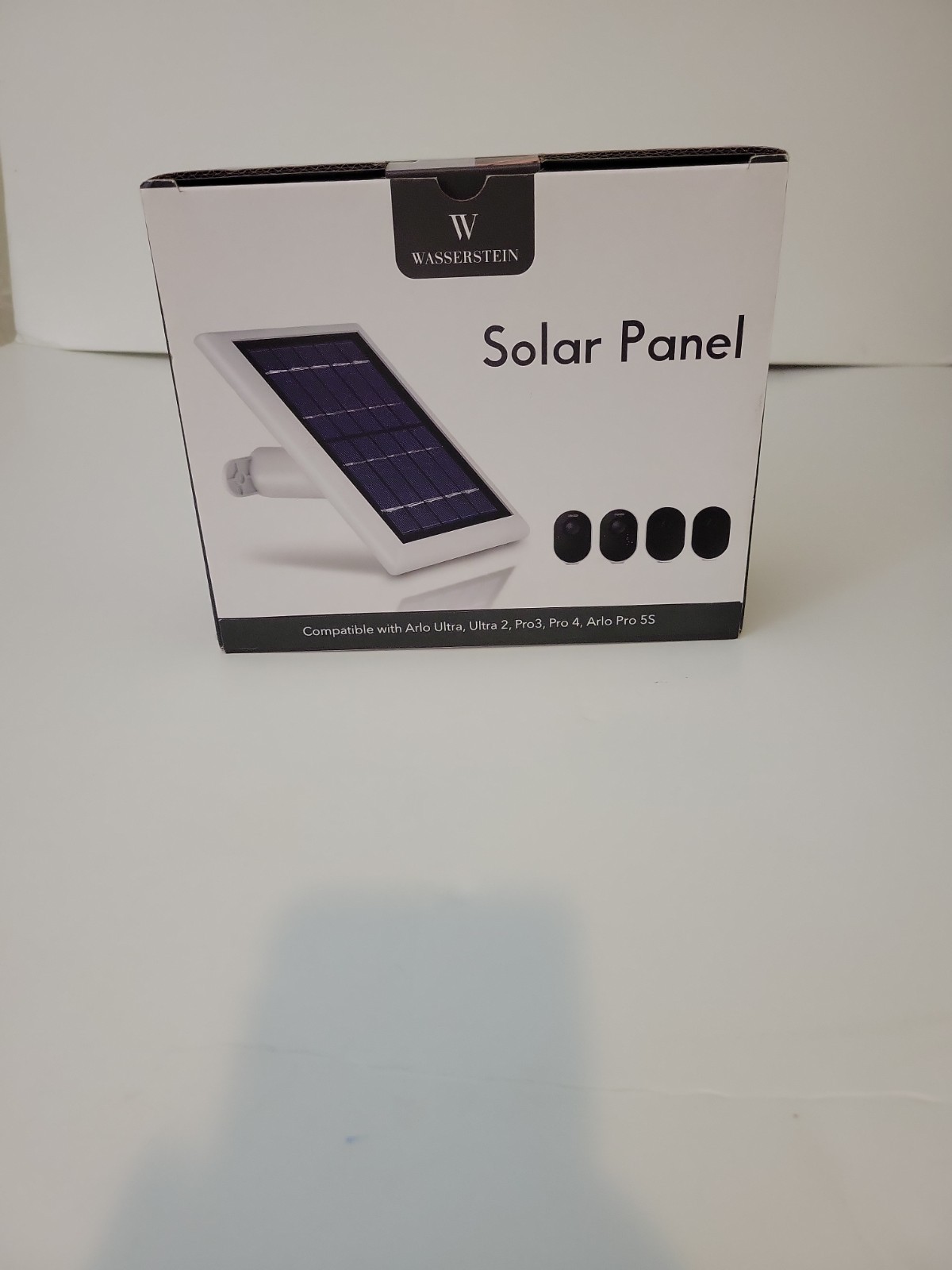 Wasserstein 2W 5V Solar Panel for Arlo Ultra/Pro 3/4/5S, 360° Mount