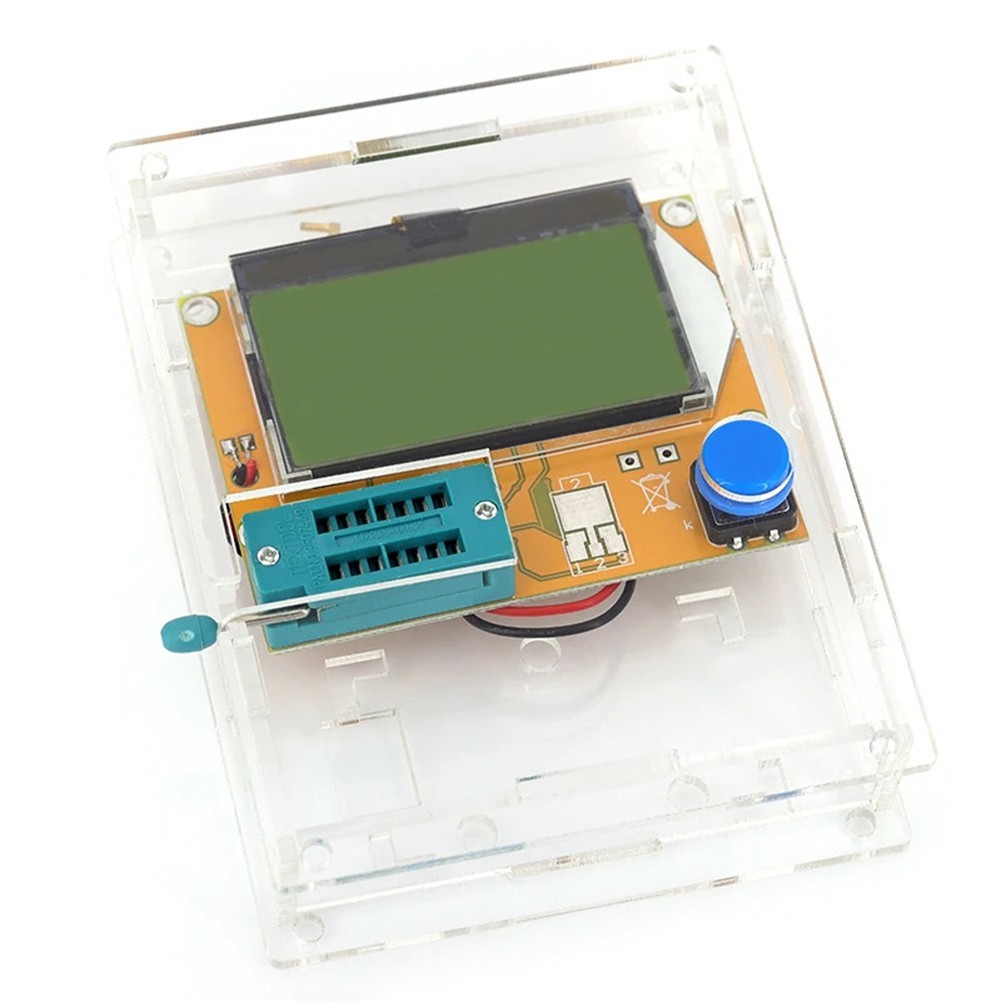 LCRT4 Meter for Testing Diodes Transistors with Protective Shell and Battery