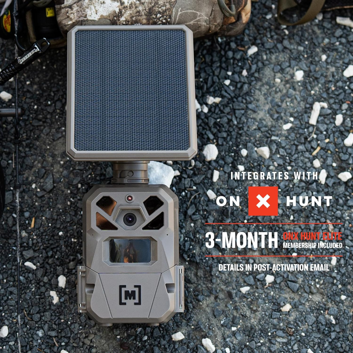 Edge Solar Trail Camera – 40MP, 1080P Video, Low-Glow Flash, Auto-Connect