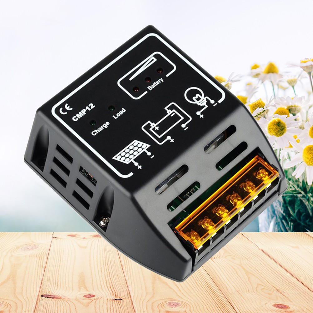 12 V Solar Panel Kit Controller Photovoltaic Voltage Regulator Lcd Display