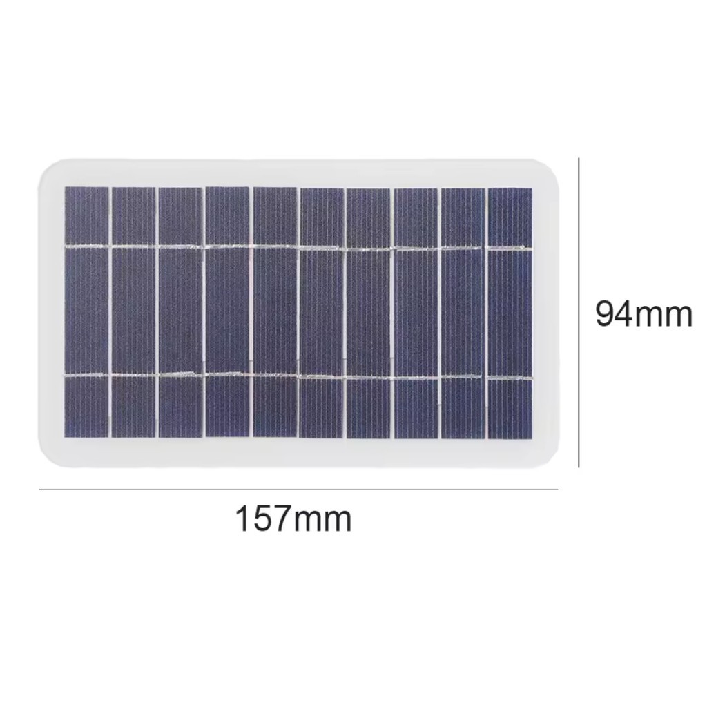 5V 2W Solar Panel Output USB Outdoor Portable Solar System Mobile Phone Chargers