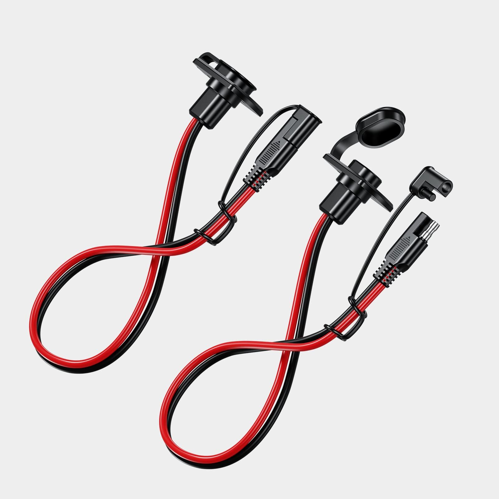 Sae Quick Connector Harness Sae Adapter Male Plug To Female Socket Cable 1ft 12a