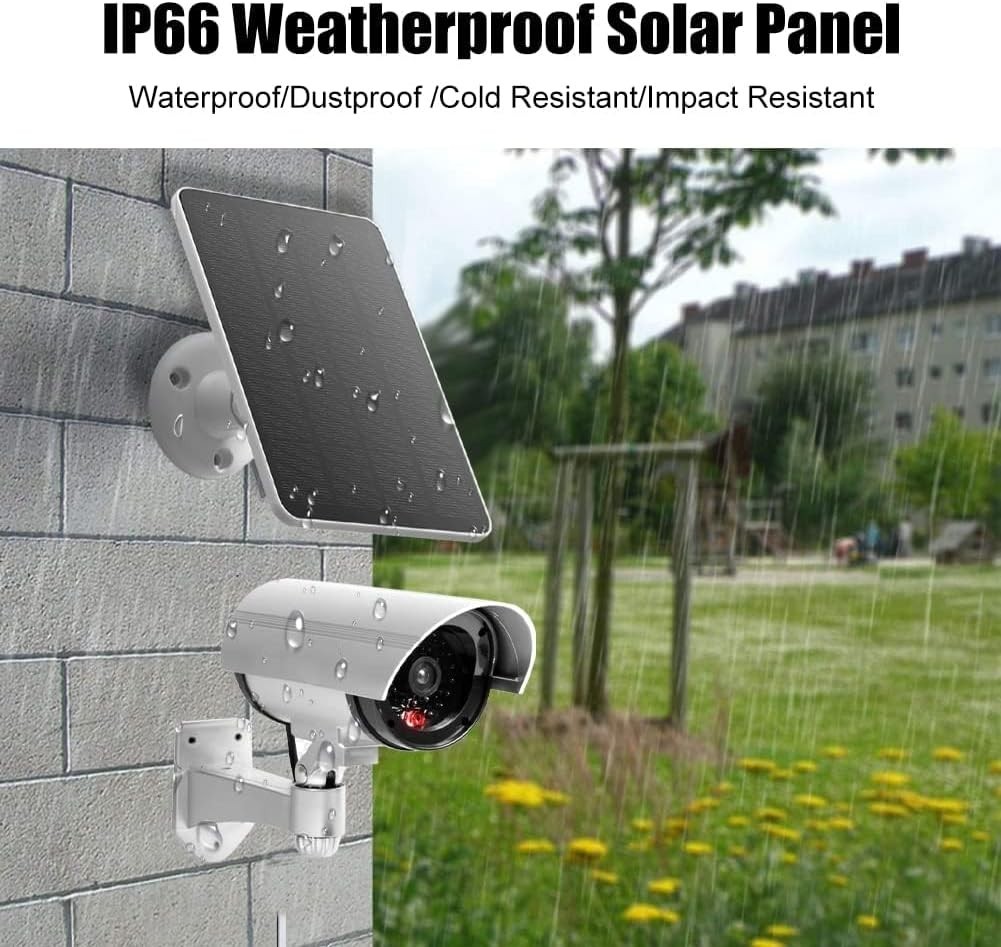 Efficient 4W Solar Panel Charger for Doorbell & Security Cameras – Easy Install