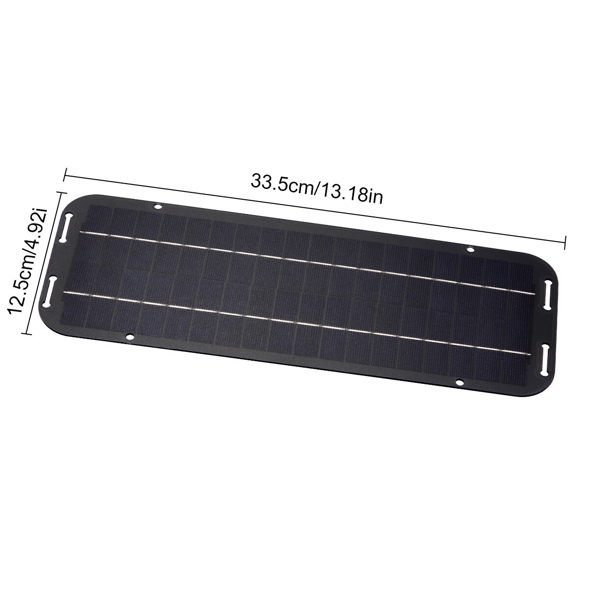 12V Solar Panel Kit, 30W Solar Trickle Charger, for Car RV Boat Trailer Tent USA