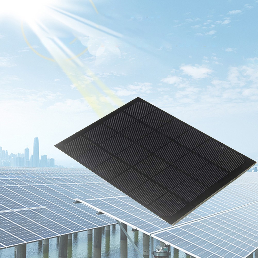 Solar Panel 10W 6V with Electronic Wire for Traffic and Household Lights