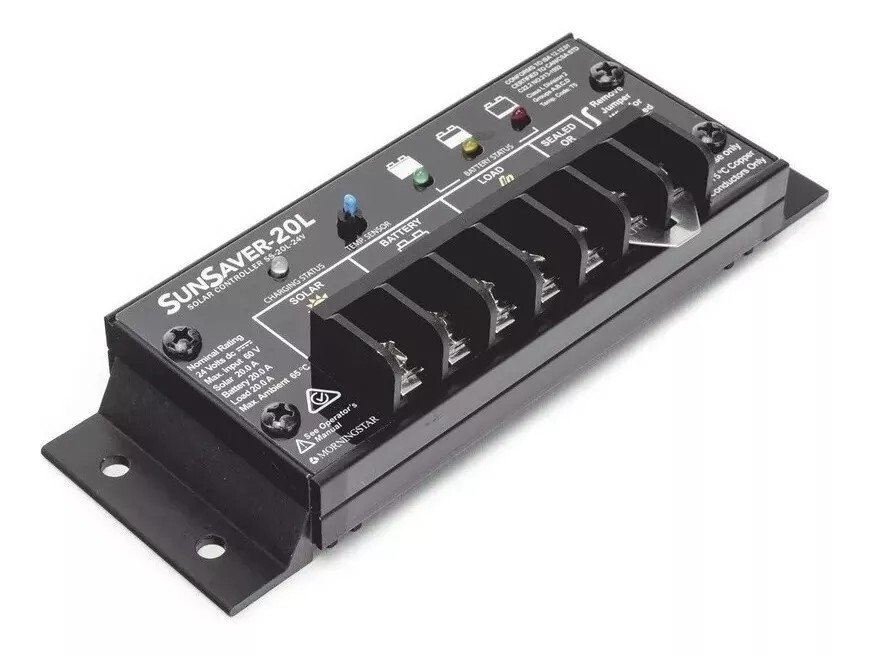 Controlador Solar Morningstar Sunsaver – 20L 12v 20 Amp
