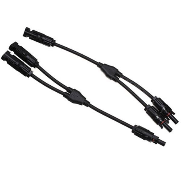 Solar Panel Y Branch Cable Connection Waterproof Adapter Connector Extension XX
