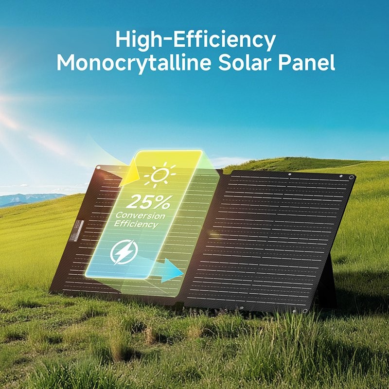600W Portable Power Station Generator LiFePO4 Battery 100W Flexable solar panel