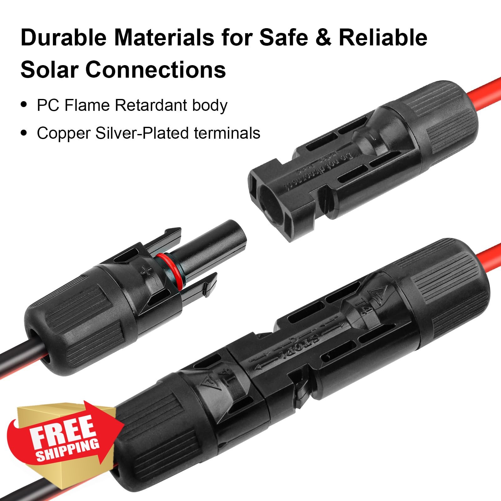 XRDS-RF Solar to XT60 Cable 50 FT