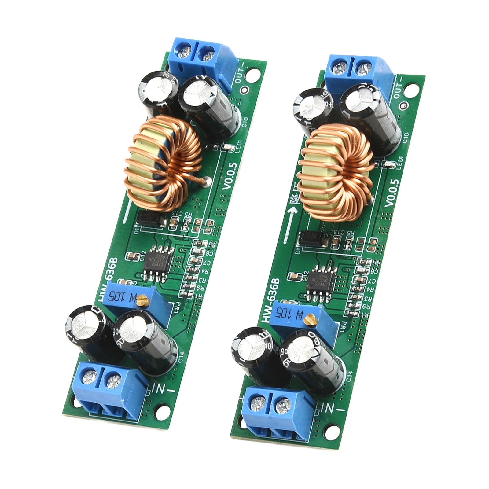 Efficient Voltage Reduction 10A DC to DC 6 5V48V to 1 25V30V Converter