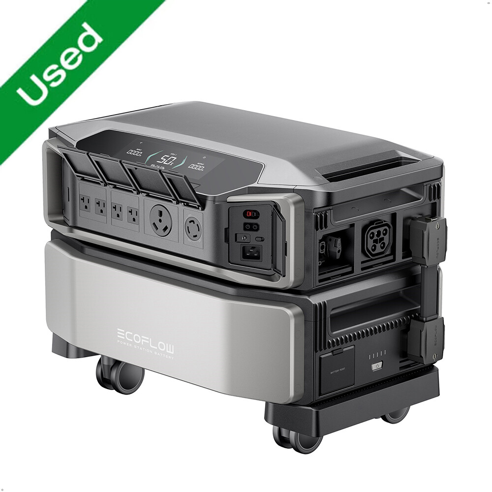 EcoFlow DELTA Pro Ultra 6kWh Portable Power Station LiFePO4 Battery Backup Used