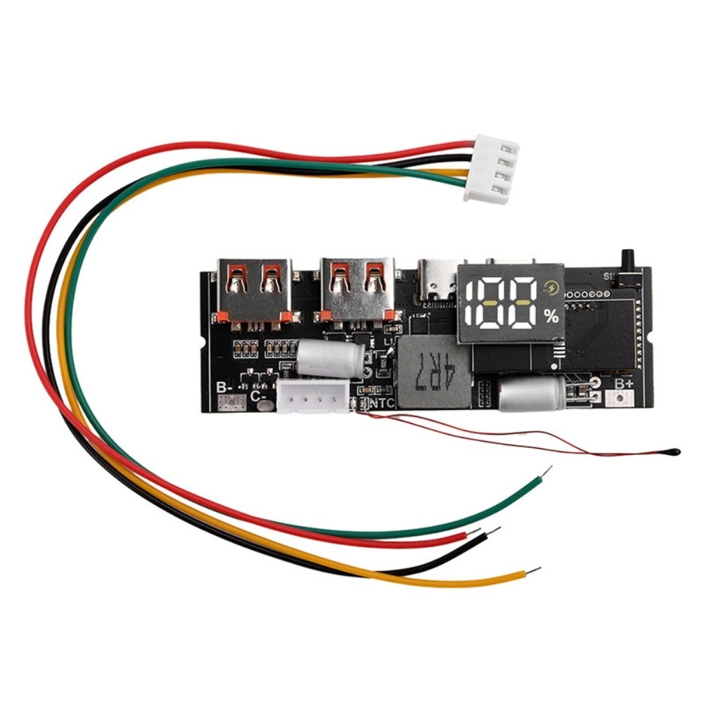 Fast Charging Power Bank Module Circuit Board 65W 100W Compatible with 3S 4S 5S