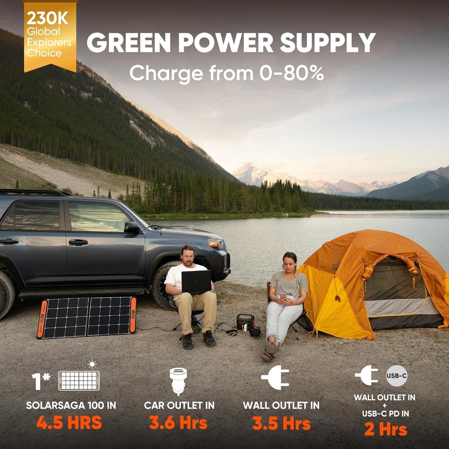 Compact Explorer 300 Power Station: Safe, Silent Power for Travel & Blackouts