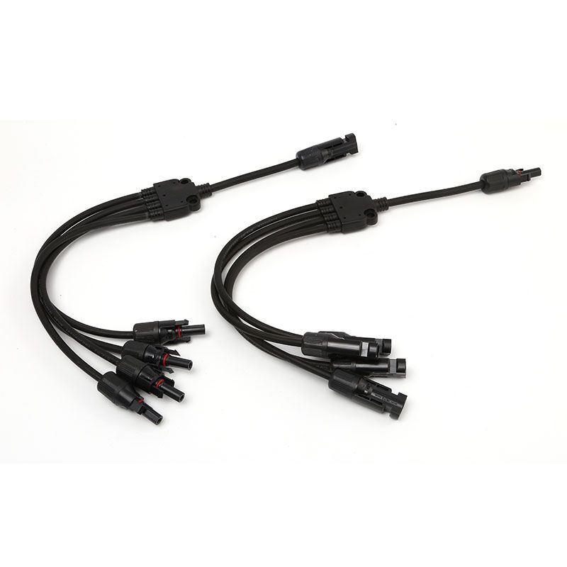 PV Connector Y Type Parallel Connection Solar Panel System Waterproof Connector