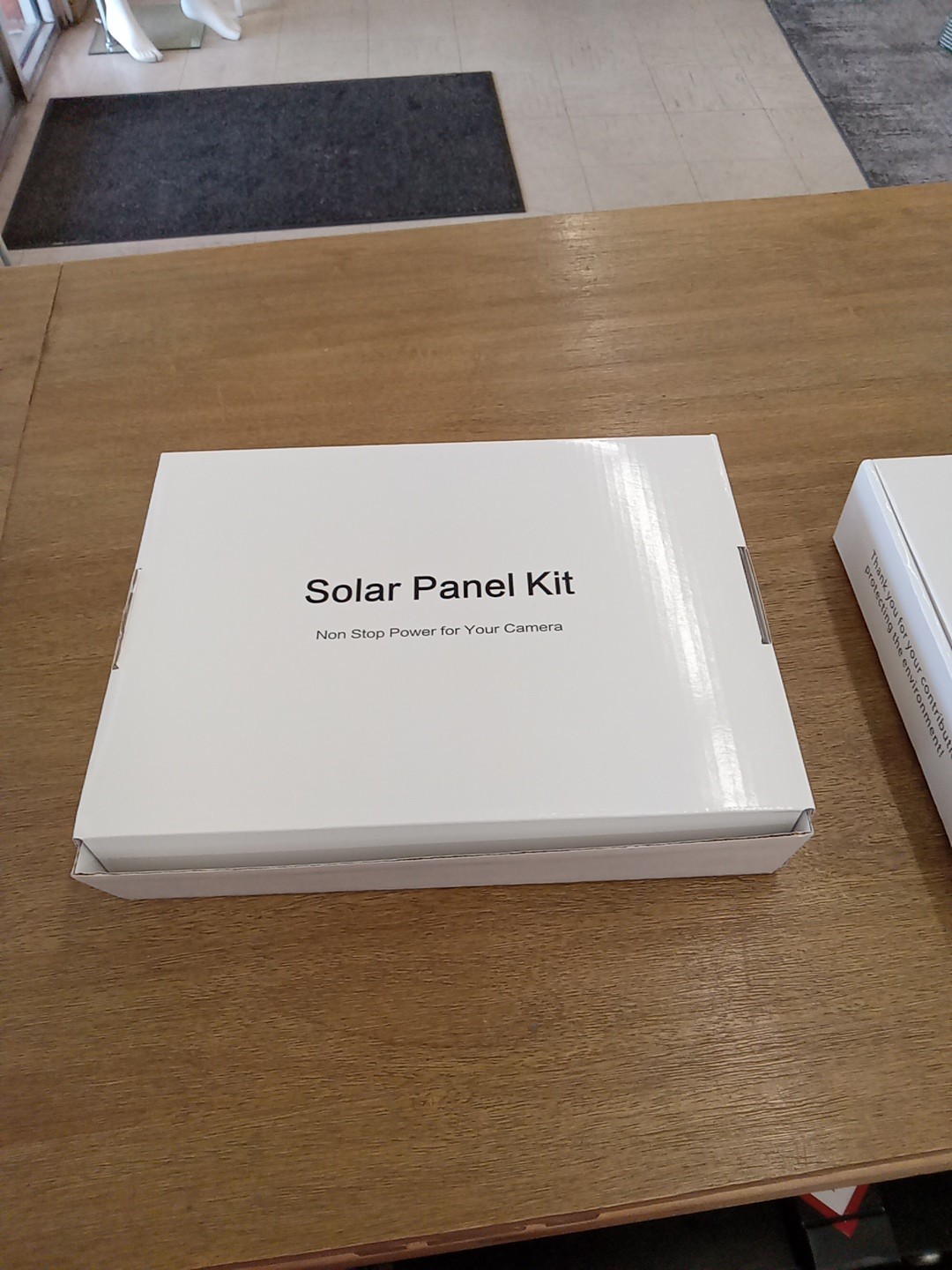 Solar Panel Kit For Ring Stick Up/ Spotlight Camera White
