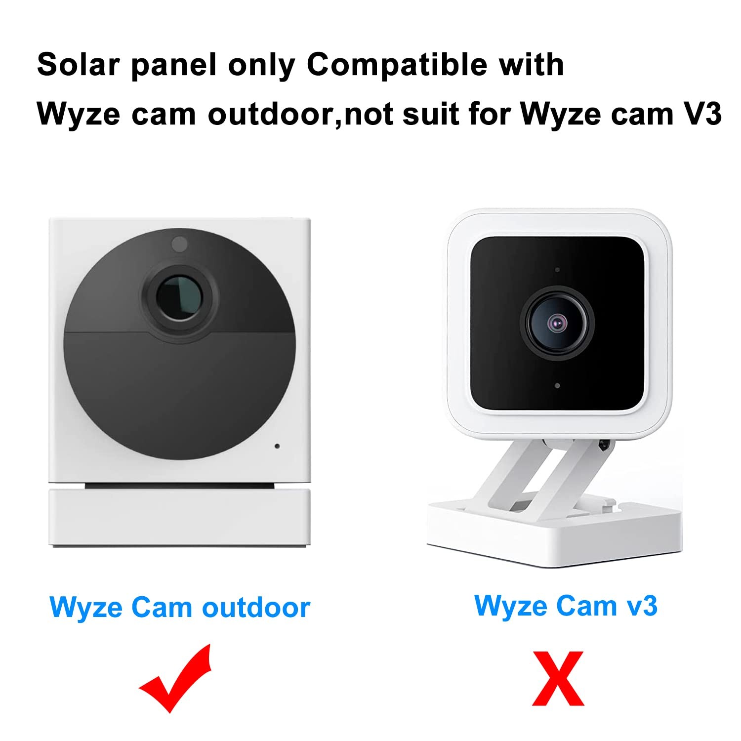 Solar Panel for Security Camera, 6W Solar Panel with Micro USB & USB-C Port,C…