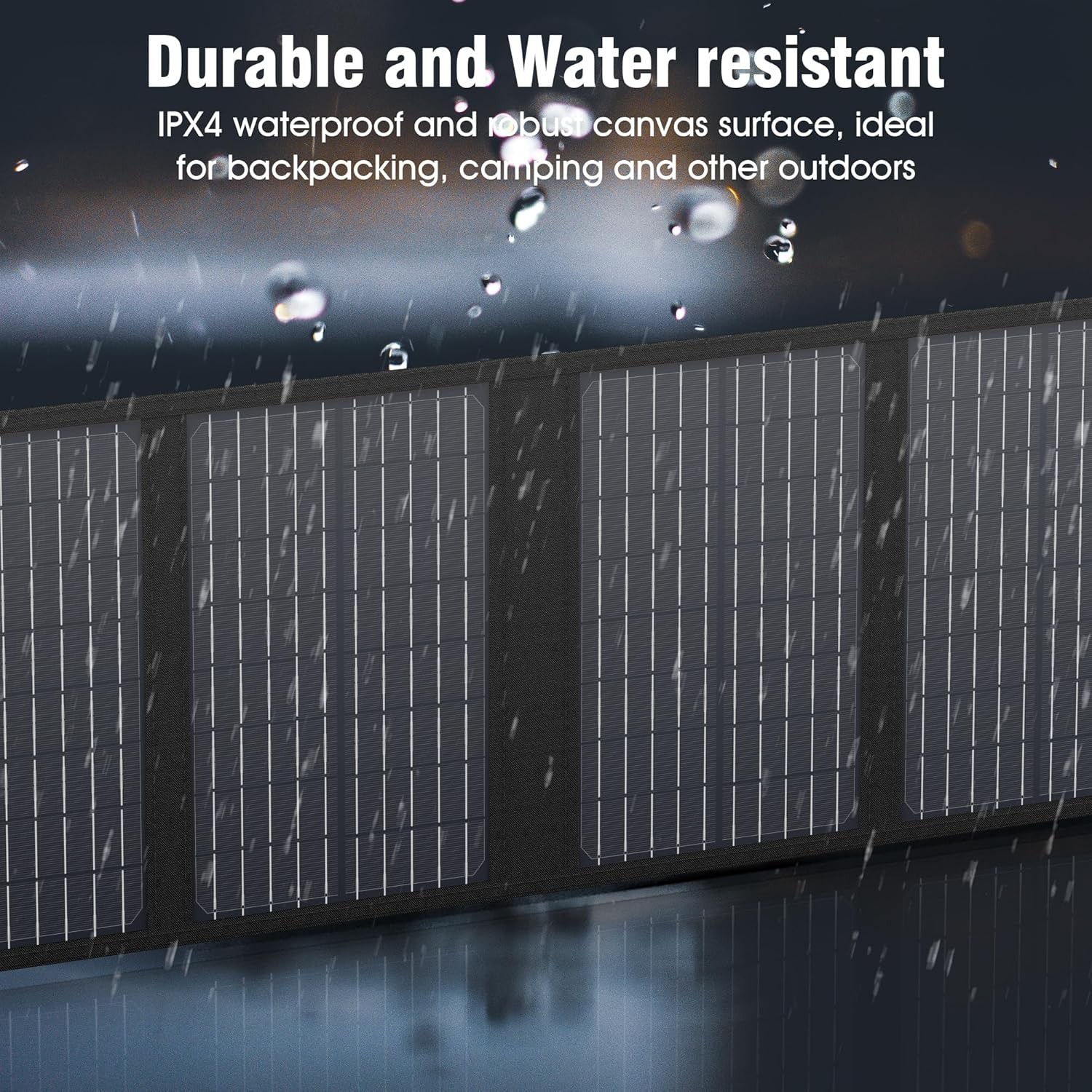 Portable Solar Panel Charger 40W Foldable Solar Panel for Portable Power Station