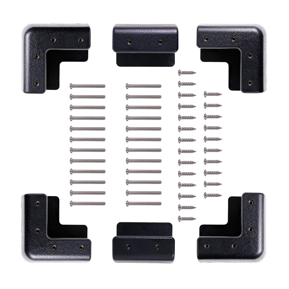 Robust Corner Bracket Kit for DIY Solar Installations on For RVs and Yachts