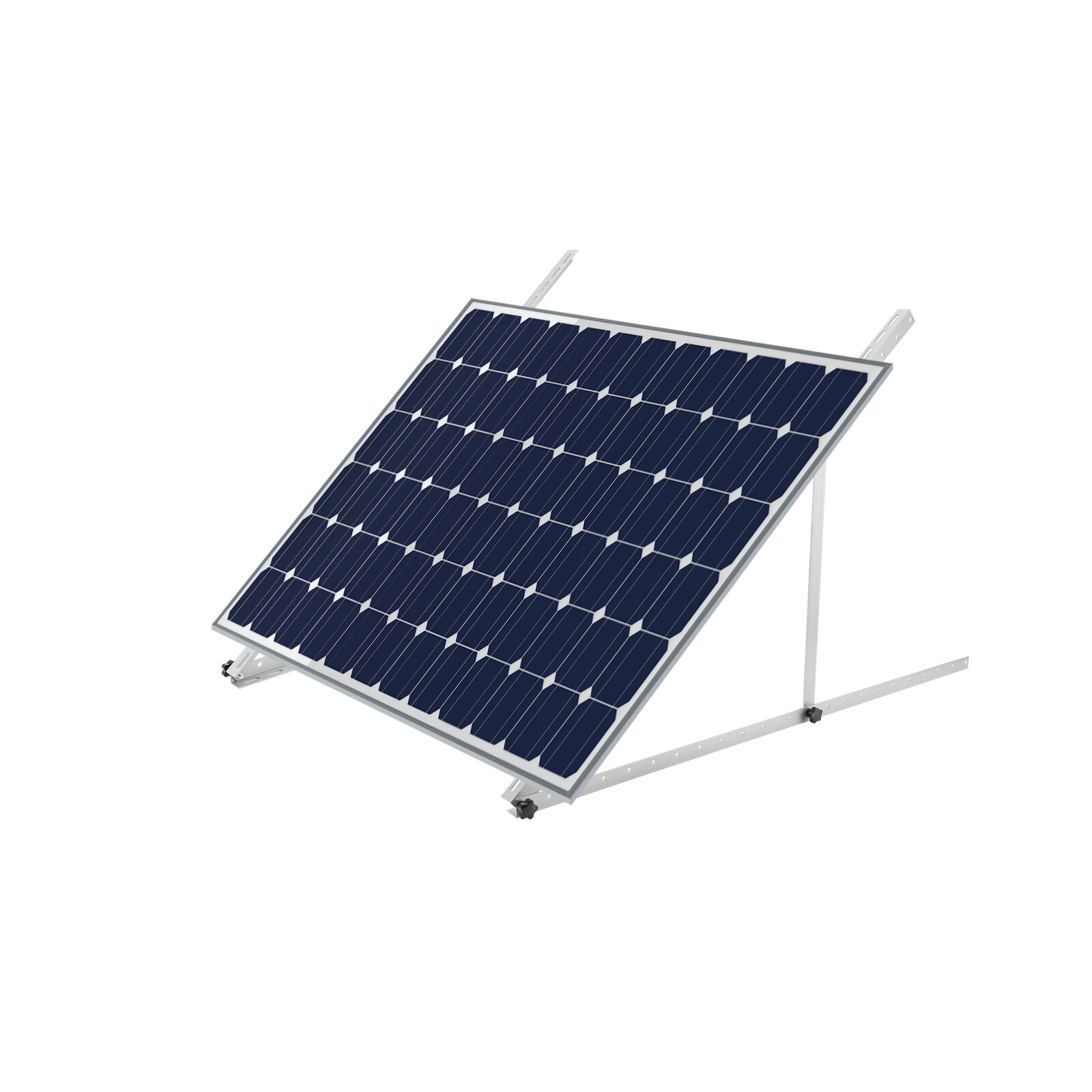 45″ Adjustable Angle Solar Panel Tilt Mount Brackets Frame For Roof Shed RV Boat