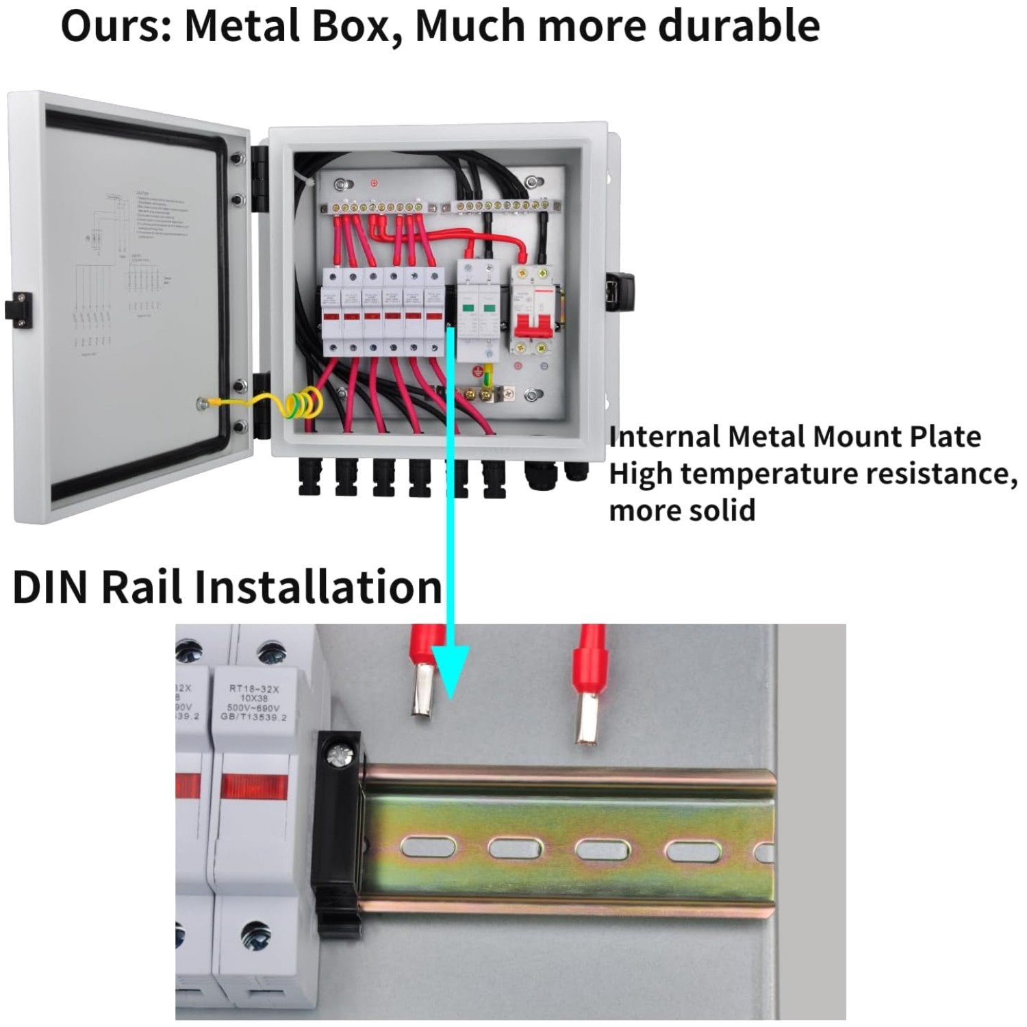 Professional Solar Combiner Box with Circuit Breaker