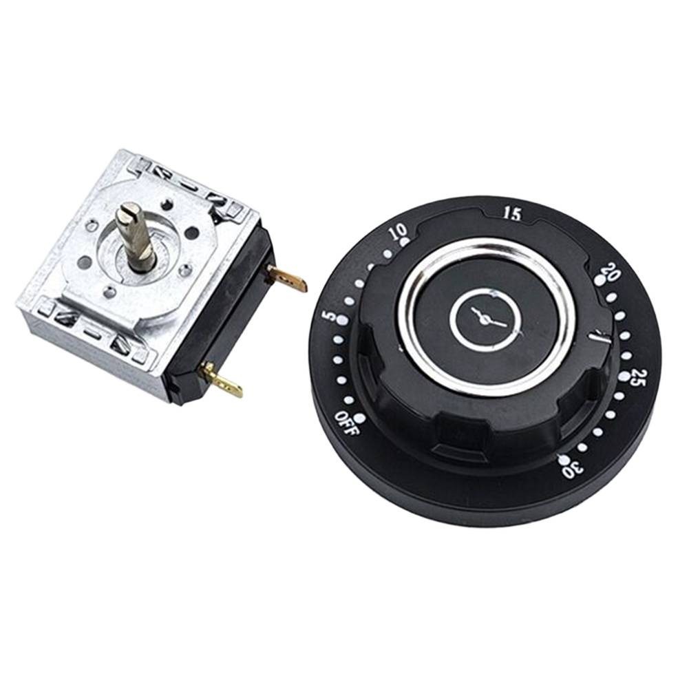 Mechanical Timer Switch for Microwave Oven with Bell Notification AC250V 16A