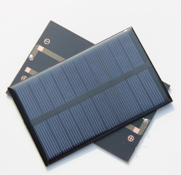 1.2W 5V polycrystalline silicon solar panel solar dropper charging 3.7V battery