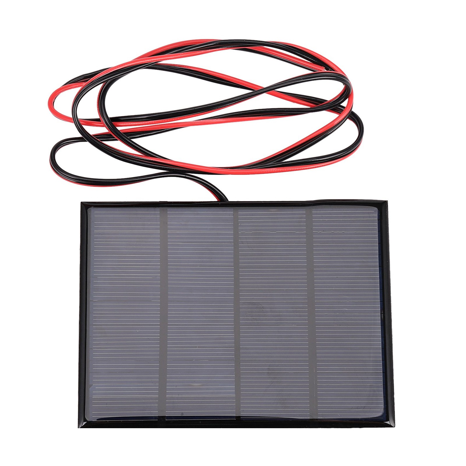 1X(1.5W 12V Solar Panel Small Cell Module With 1M Wire V5X4)5827