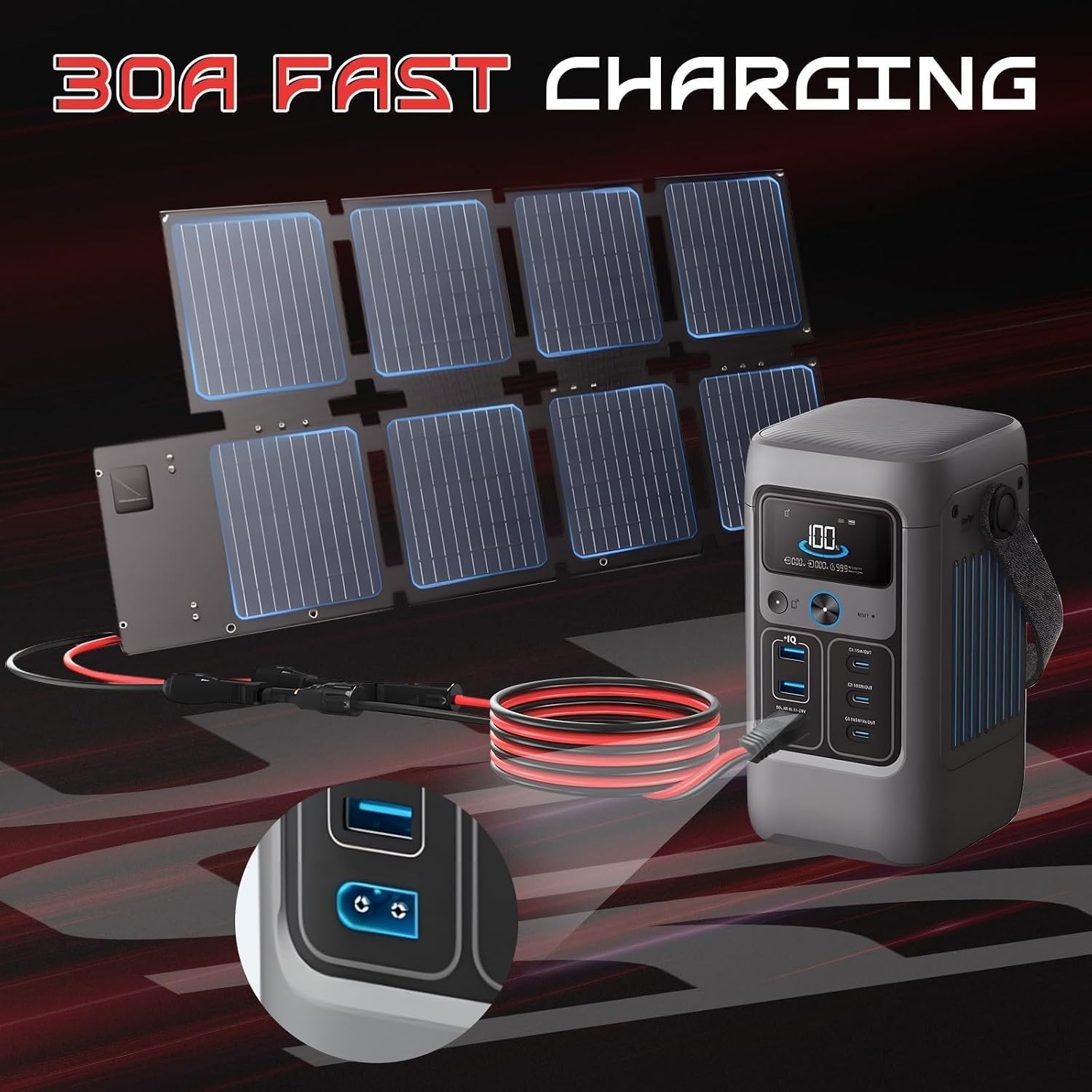 Versatile 6FT XT60 Solar Charging Cable – Easy Installation & High Performance