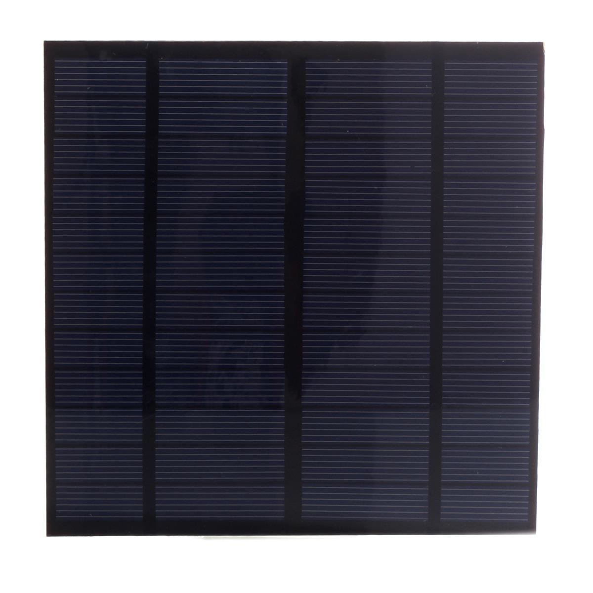 3W 12V 0.25A Universal Solar Panel Module Solar Power Bank Battery Charger