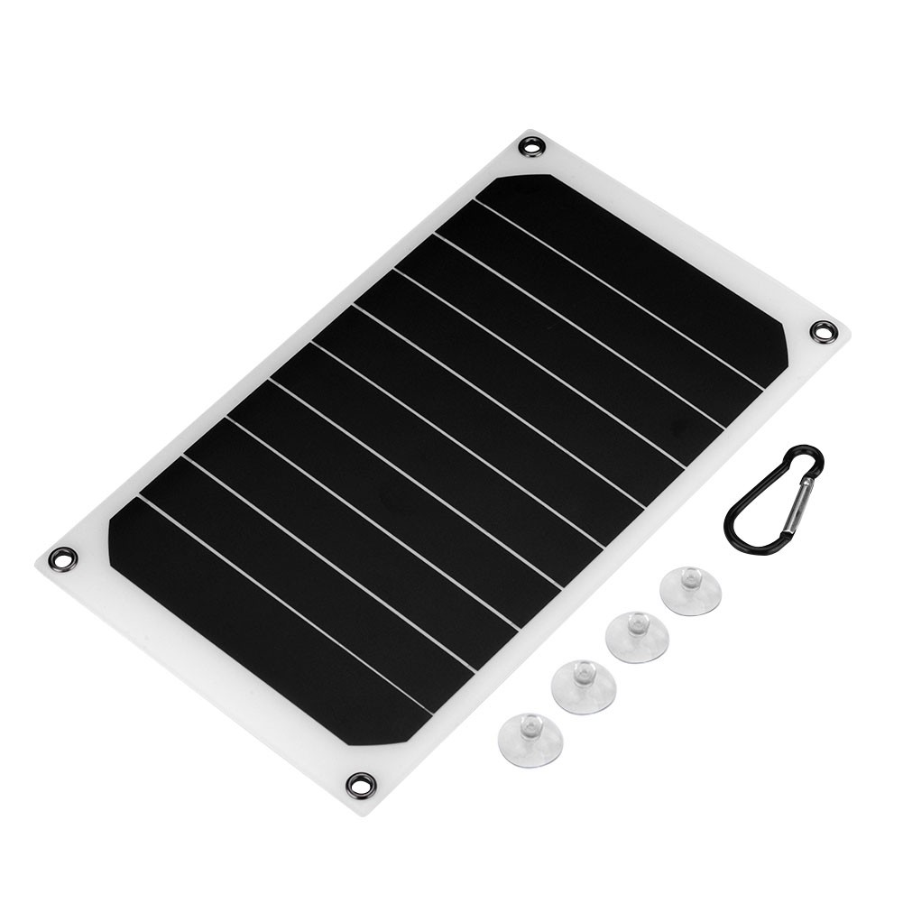 Portable 10W Outdoor IP64 Waterproof Solar Panel Mobile Power Charger 5V US IDTL