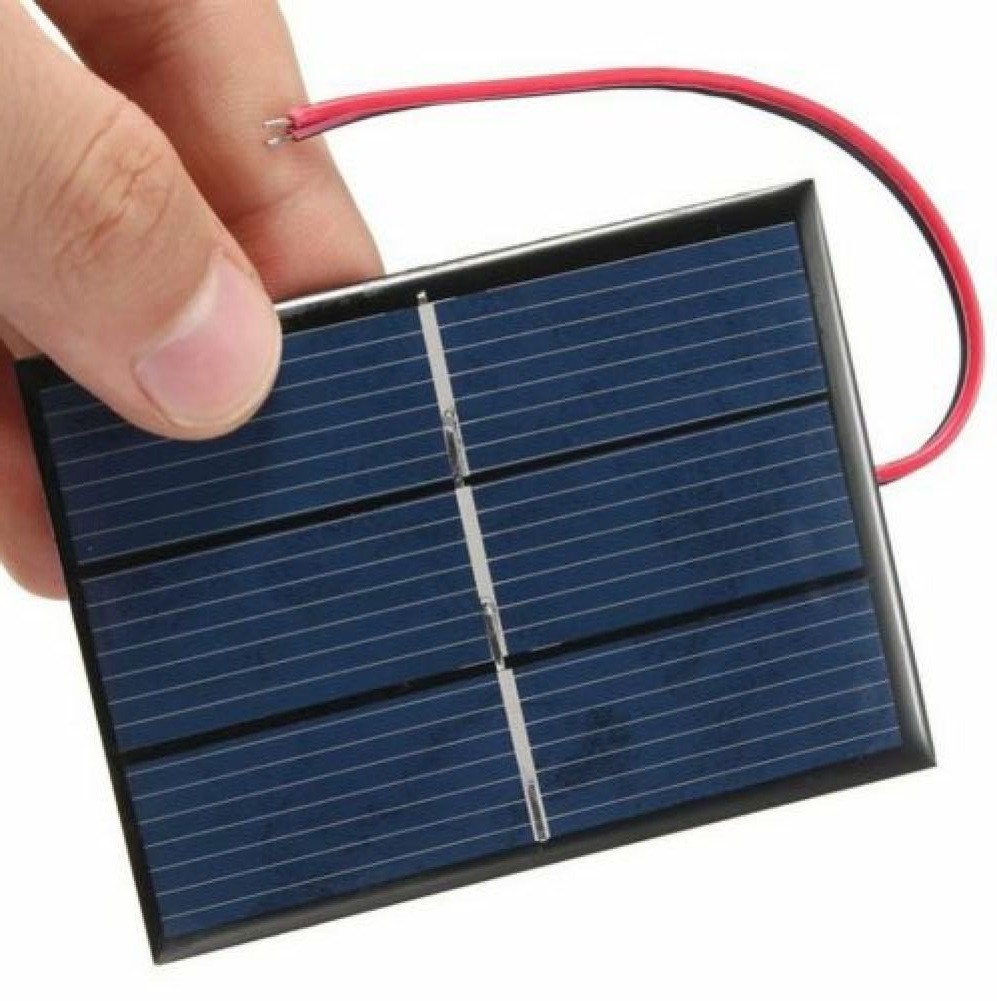 DIY Power Charger Panel PV Solar Power PCB Mini Panels With 15cm/5.9″ Wire Cable