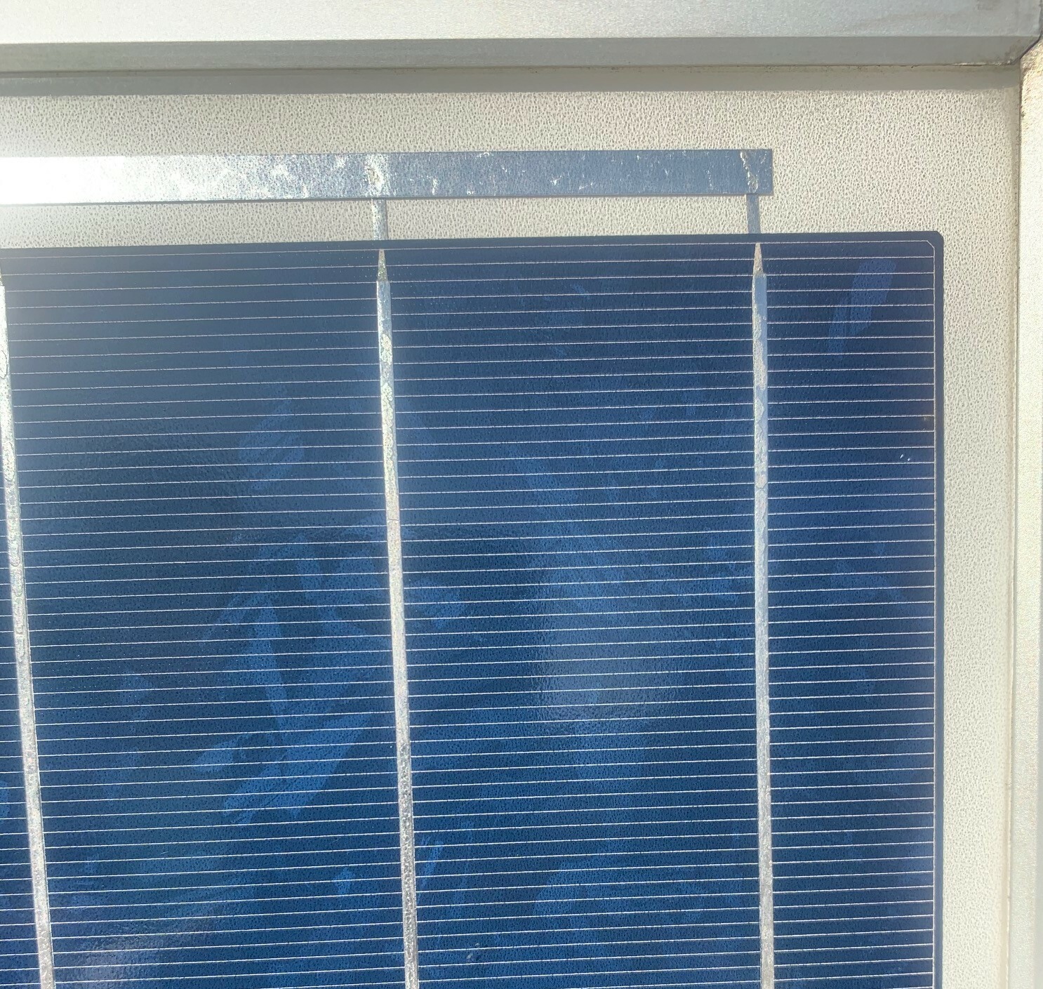 Used Trina 240W Poly Solar Panels Cracked Vinyl