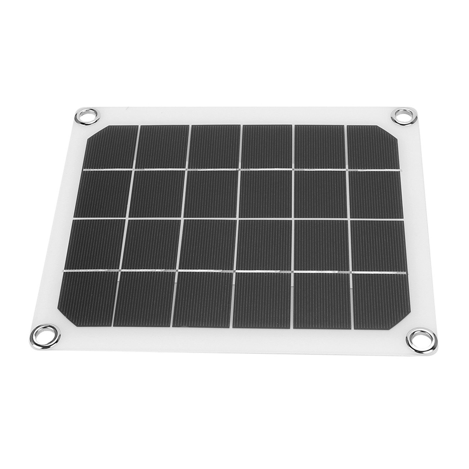 Portable Solar Panel Kit 6V 10W Solar Power Panel With Exhaust Fan USB Charging