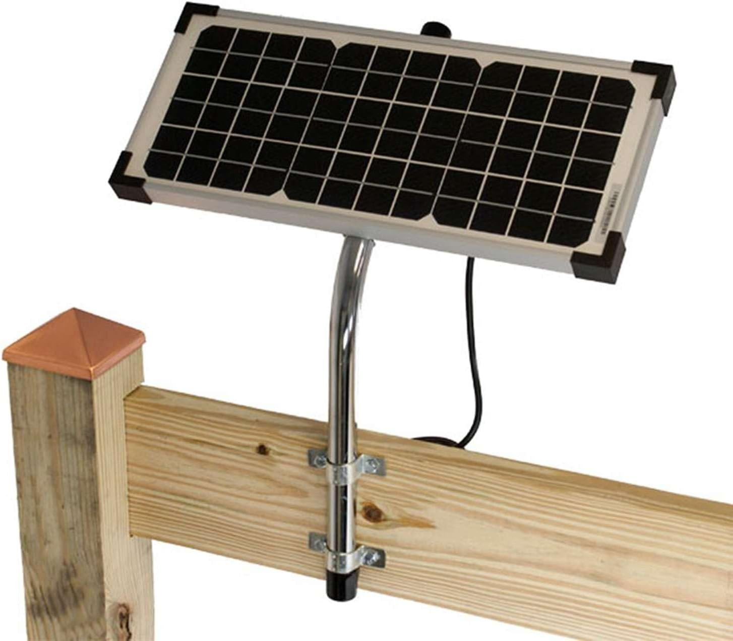 Ghost Controls Premium Monocrystalline Solar Panel for Automatic Gate Opener Sys