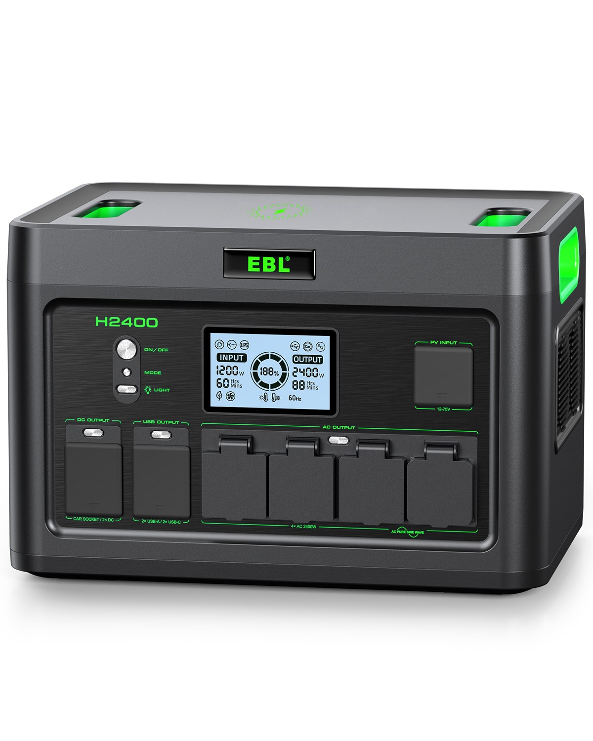 2400W/1000W/600W/500W/300W Power Station Portable All-Round for RV Home Outdoor