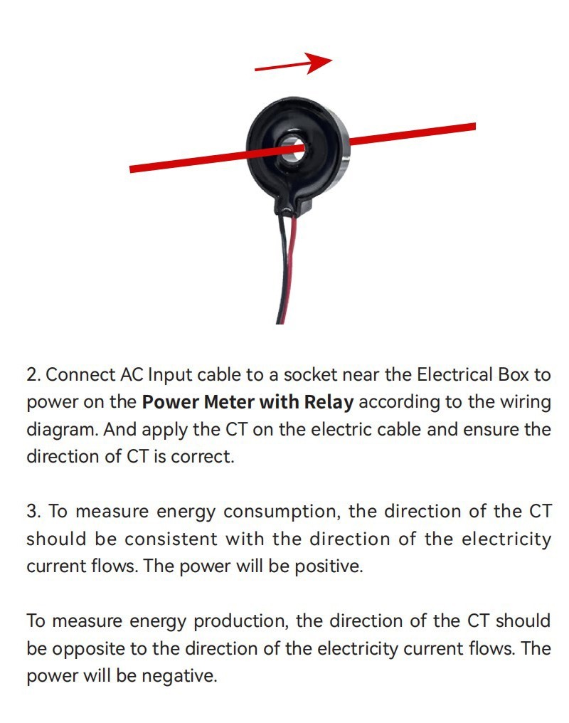 Single phase and Three phase Voltage Current Measurement For Tuya Compatible