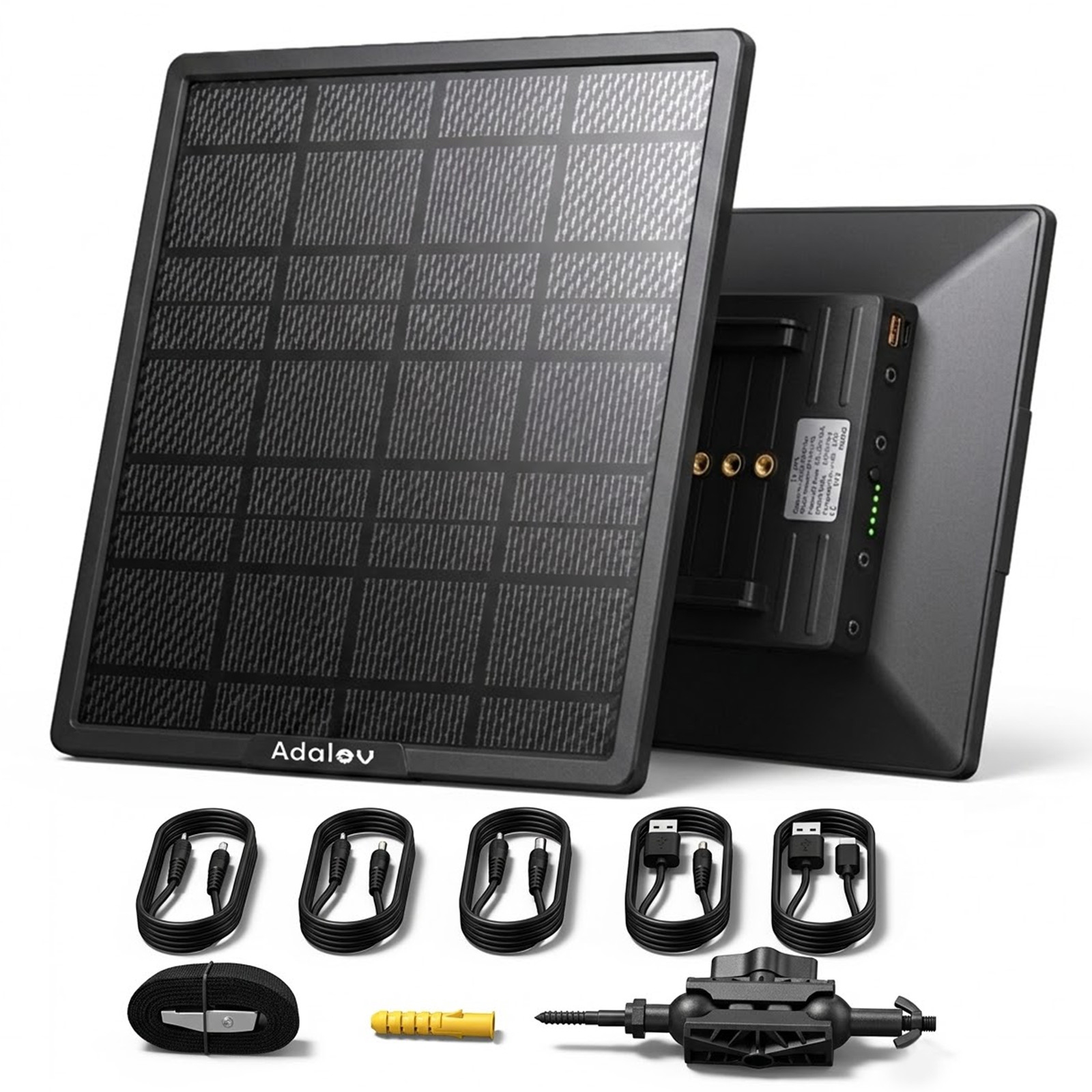 25000mAh Solar Panel with Battery 20W USB IP65 Waterproof Solar Charger fr CCTV