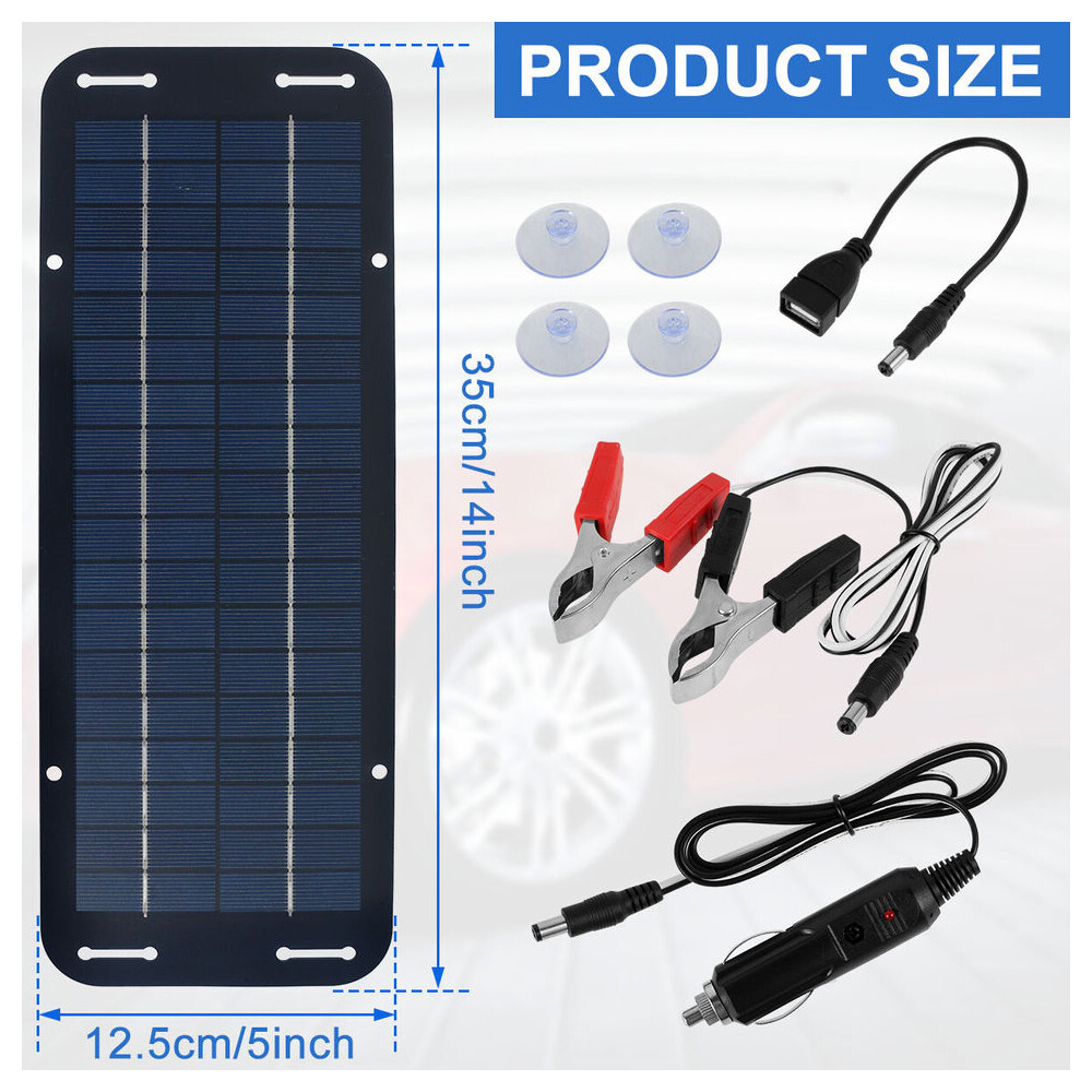 6W Solar Charger Set – RV Trips, Backpacking & Emergency Phone Charging