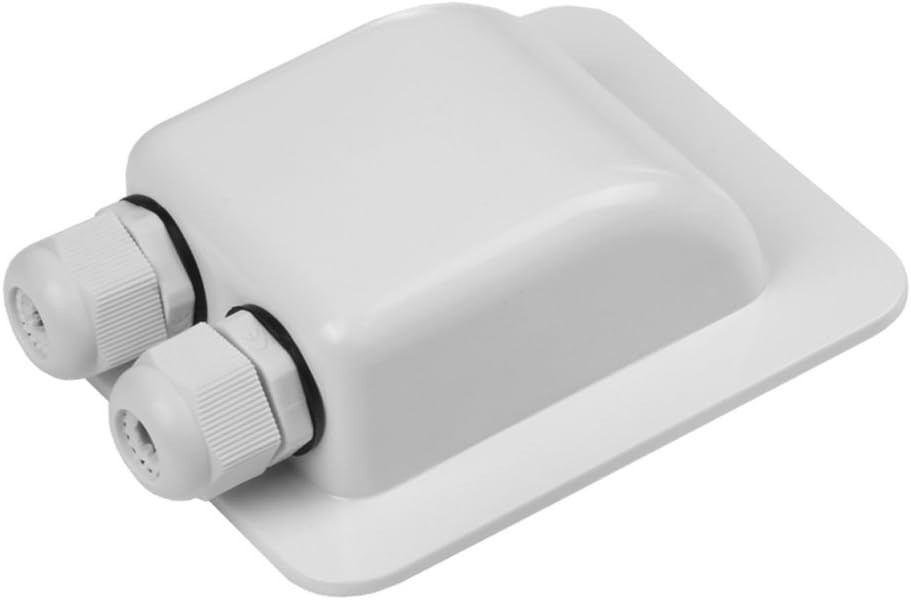 Weatherproof ABS Solar Double Cable Entry Gland for All Cable Types 2mm² to 6…