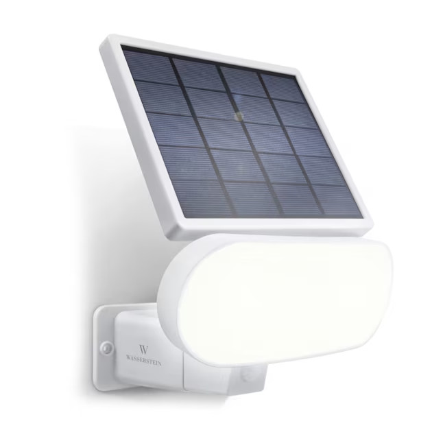 Wasserstein 2-in-1 Solar Panel & Security Light Charger for Wyze Cam Outdoor