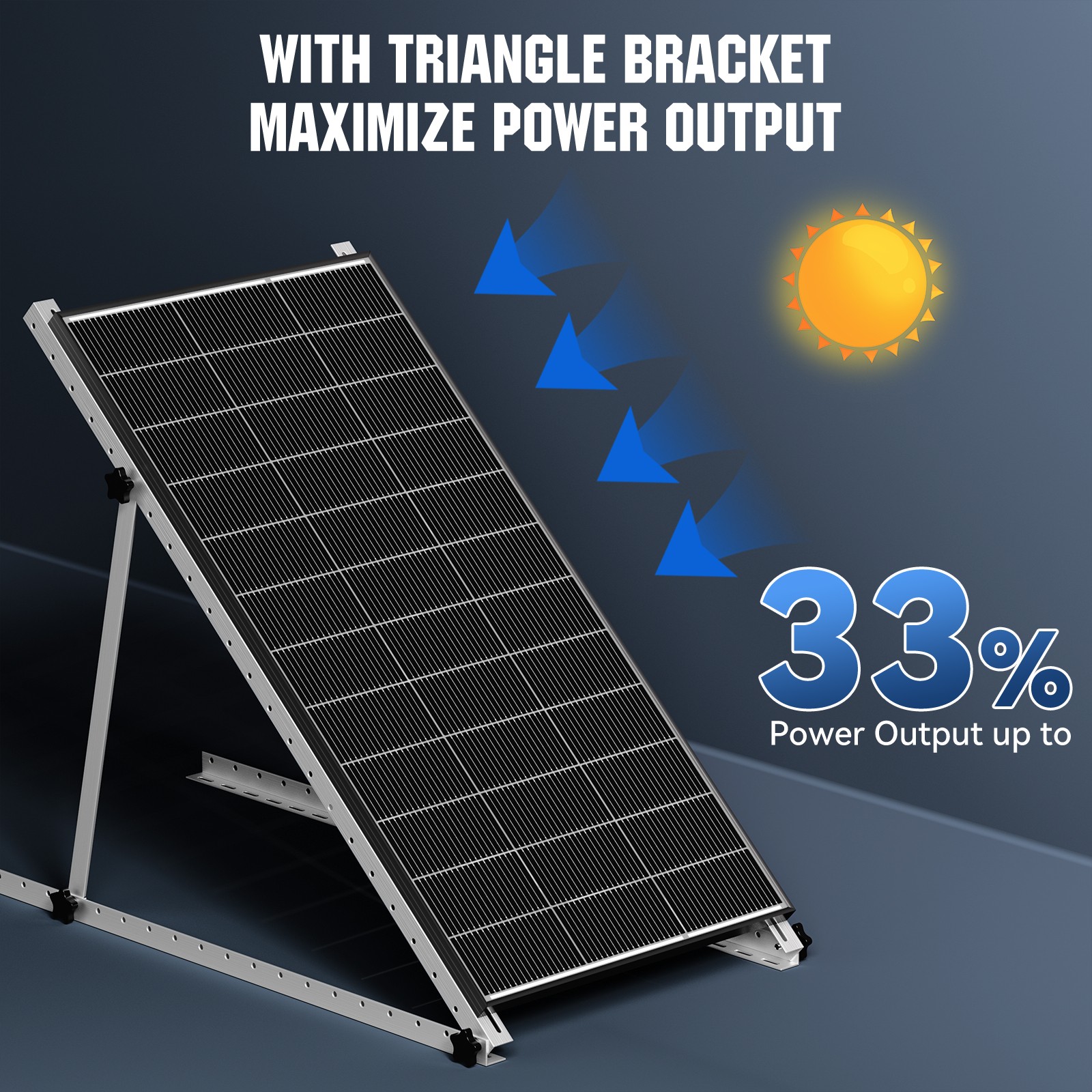 200W Bifacial Solar Panel 12V Mono 18BB High-Efficiency PV for Home/RV/Off-Grid