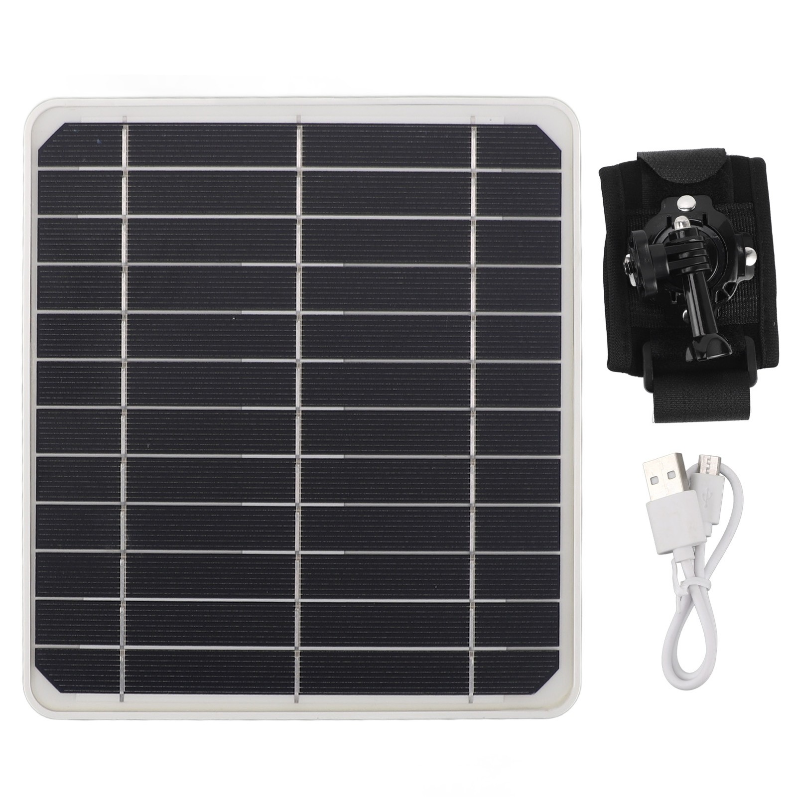 20W Solar Panel With USB TYPE C DC Port Waterproof 5V 2A Portable Solarˇ